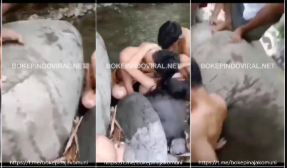 Viral Mesum Digilir  Di Kali Ciliwung